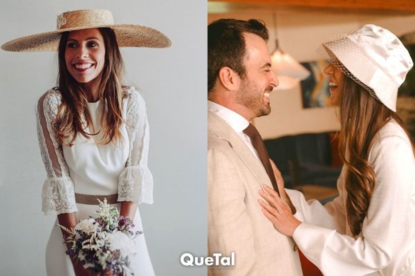 Novias con sombrero, la nueva tendencia nupcial